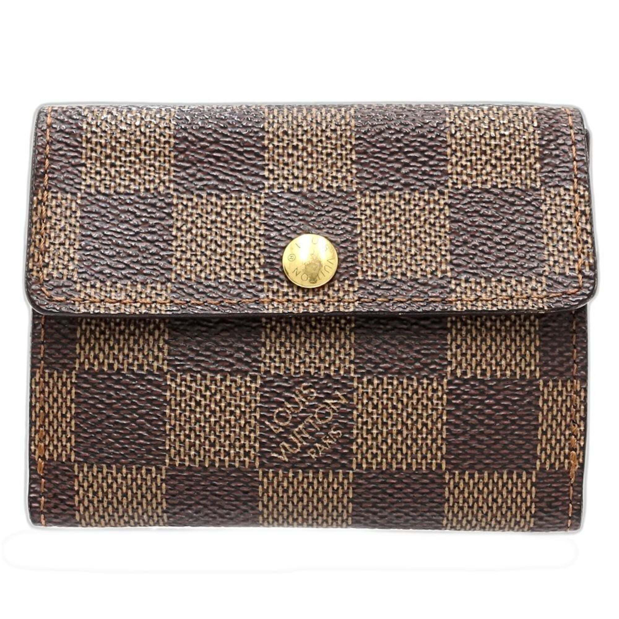 Louis Vuitton Damier Wallet/Coin Case N62925 Ludlow Ebene Women's 181897